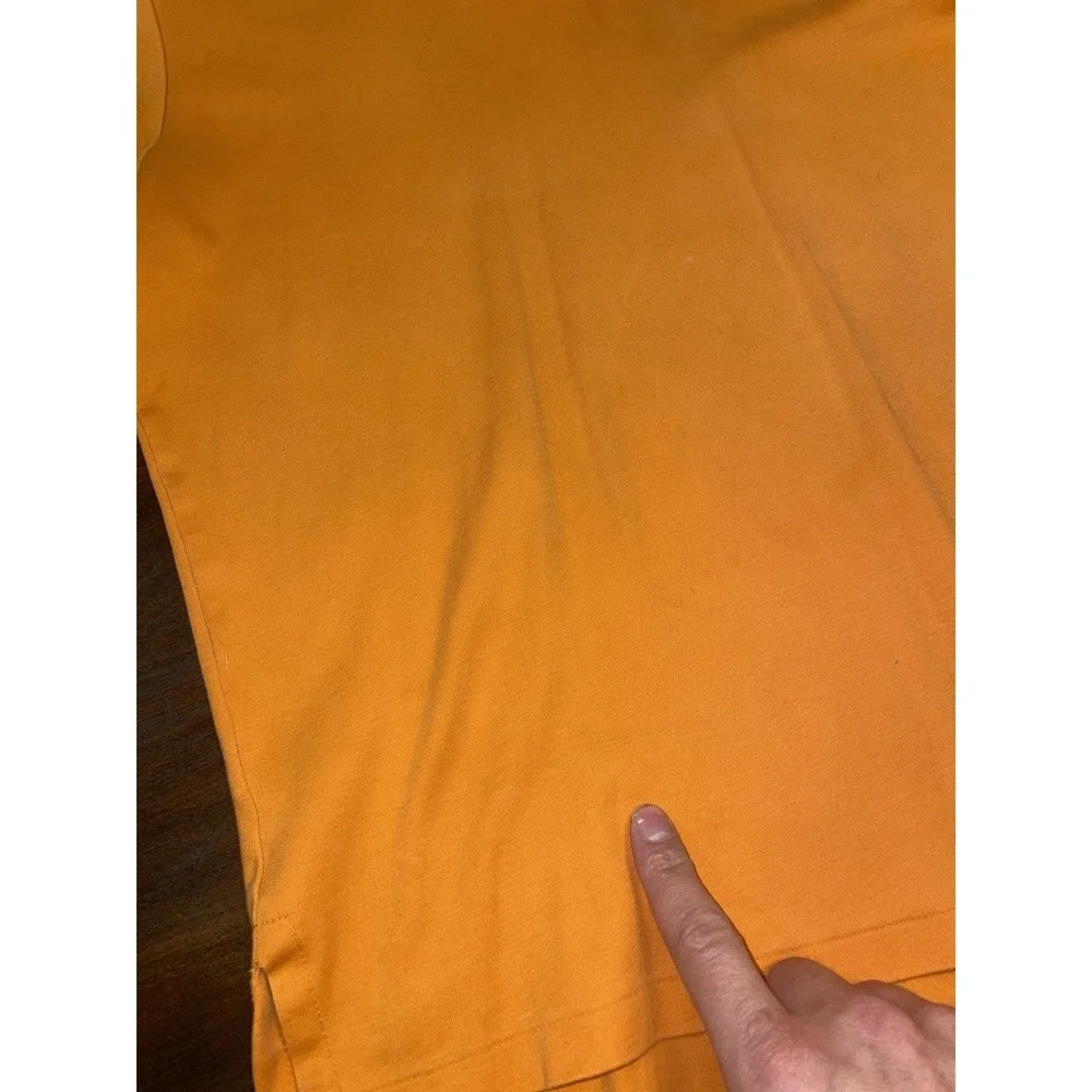 Polo Ralph Lauren Orange Collared Dress Shirt - Medium